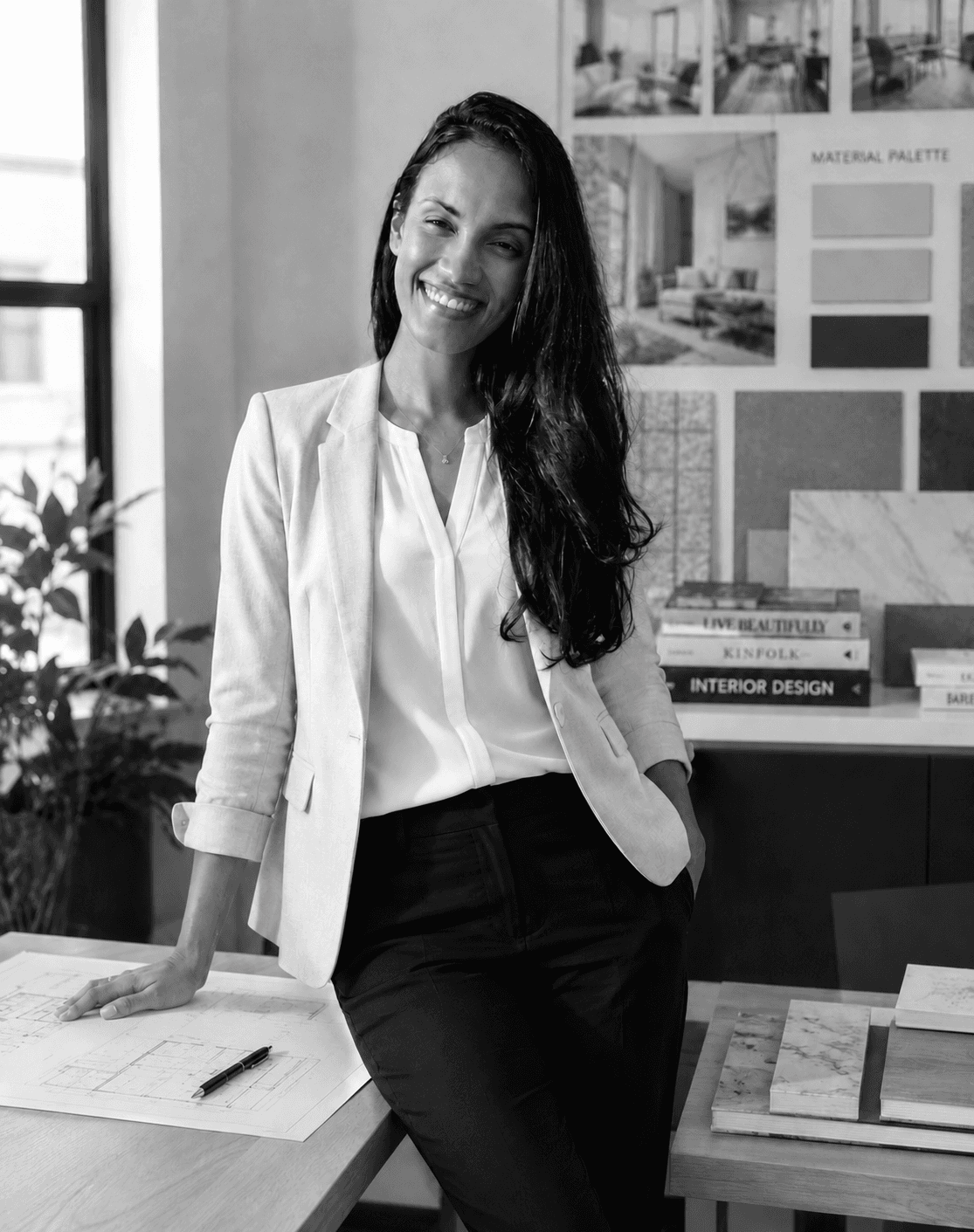 Ester Jacobs, co-owner of Luxury Shoreline
